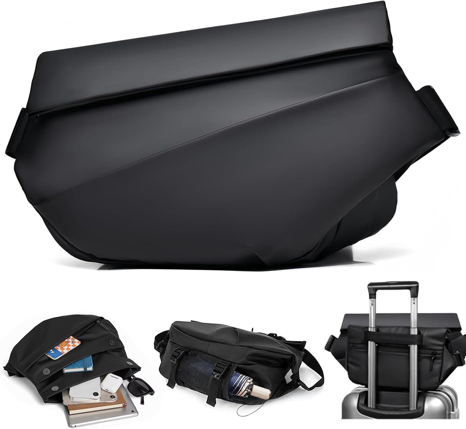 Cycling Backpack - Large Anti-Theft Crossbody Bags for Men