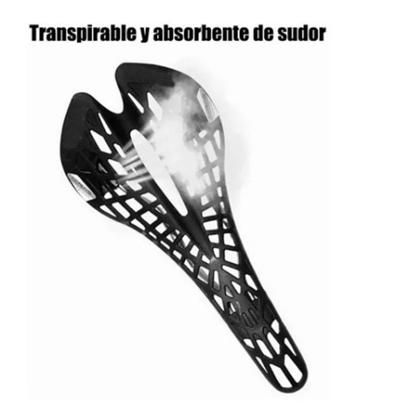 Ultra Cycling Gear - Bicycle Saddle, Saddle, Ergonomic, Shock-Absorbing, Hollow-Core,