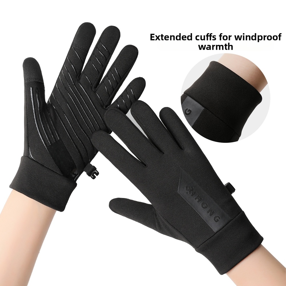 Cycling Gear Weather - Winter Touchscreen Gloves For Men &