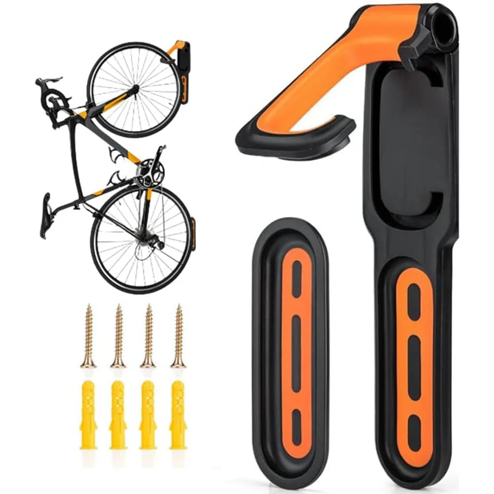 Cycling Gear Wall Storage - 1PC Bicycle Wall Mount Rack Mtb