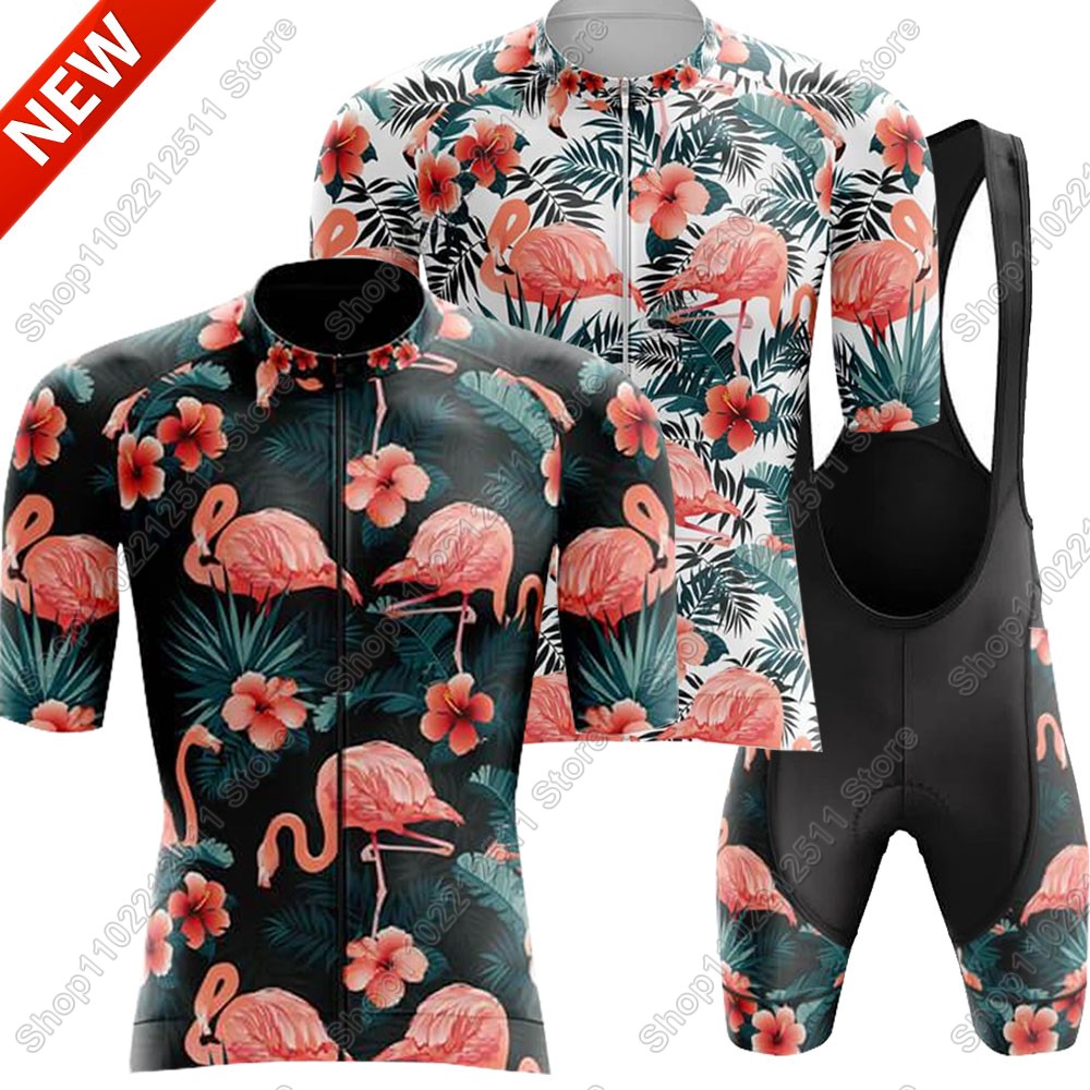 Cycling Gear Waterproof - 2025 Flamingo Cycling Jersey Set Bicycle