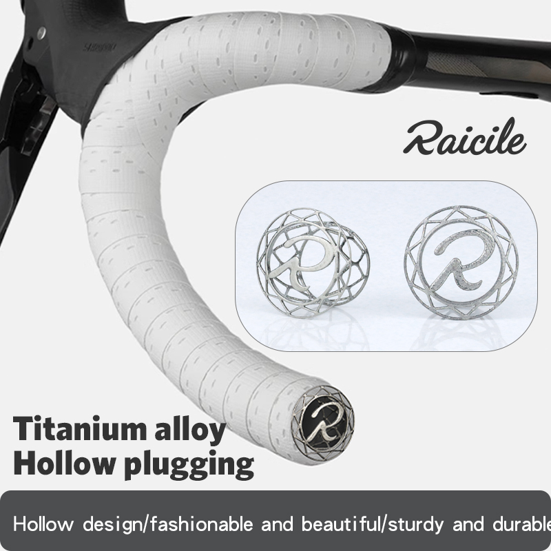 Railcile Titanium Alloy 3D Pri - Bike Handlebar Tape 评论和价格