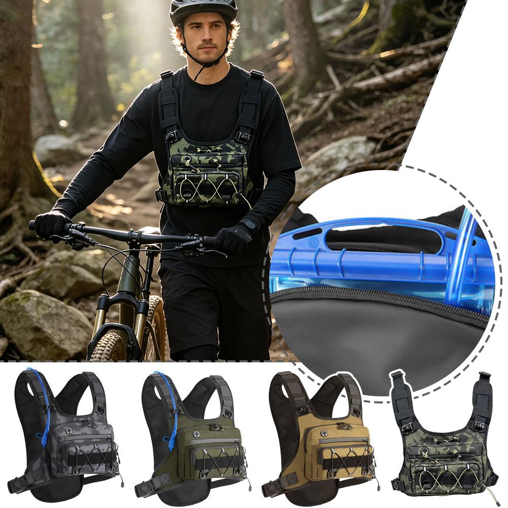 Running Chest Pack Hydration V - Cycling Gear Travel Bag 评论和价格