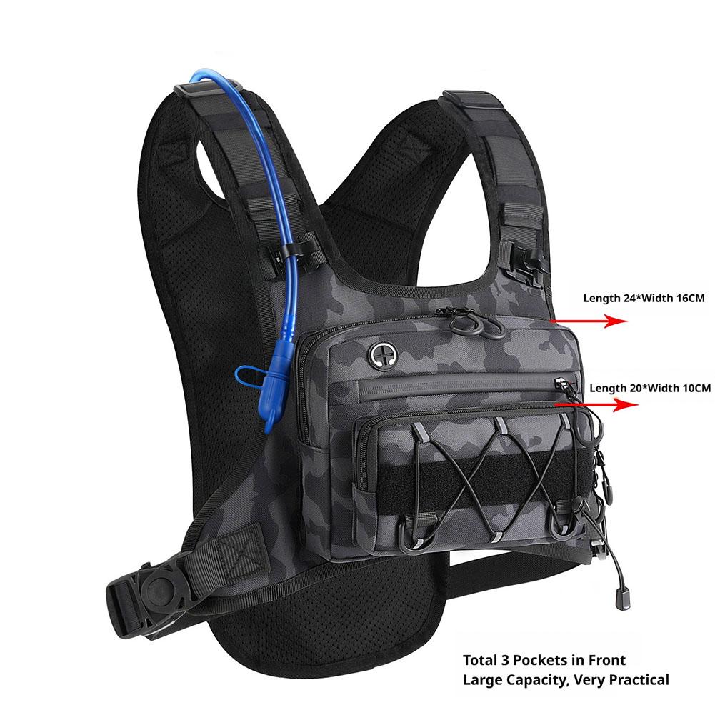Running Chest Pack Hydration V - Cycling Gear Travel Bag 评论和价格