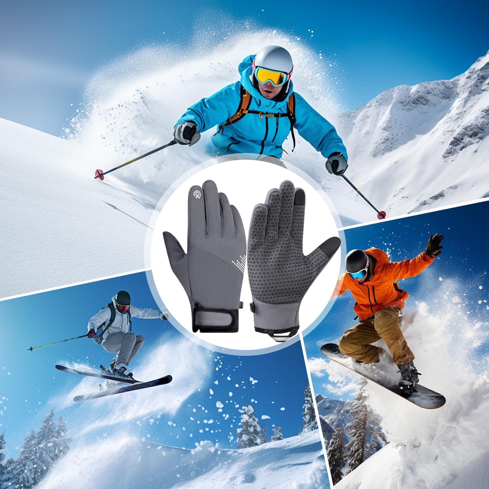 Warm Gloves Windproof Touchscr - Cycling Gear Weather 评论和价格