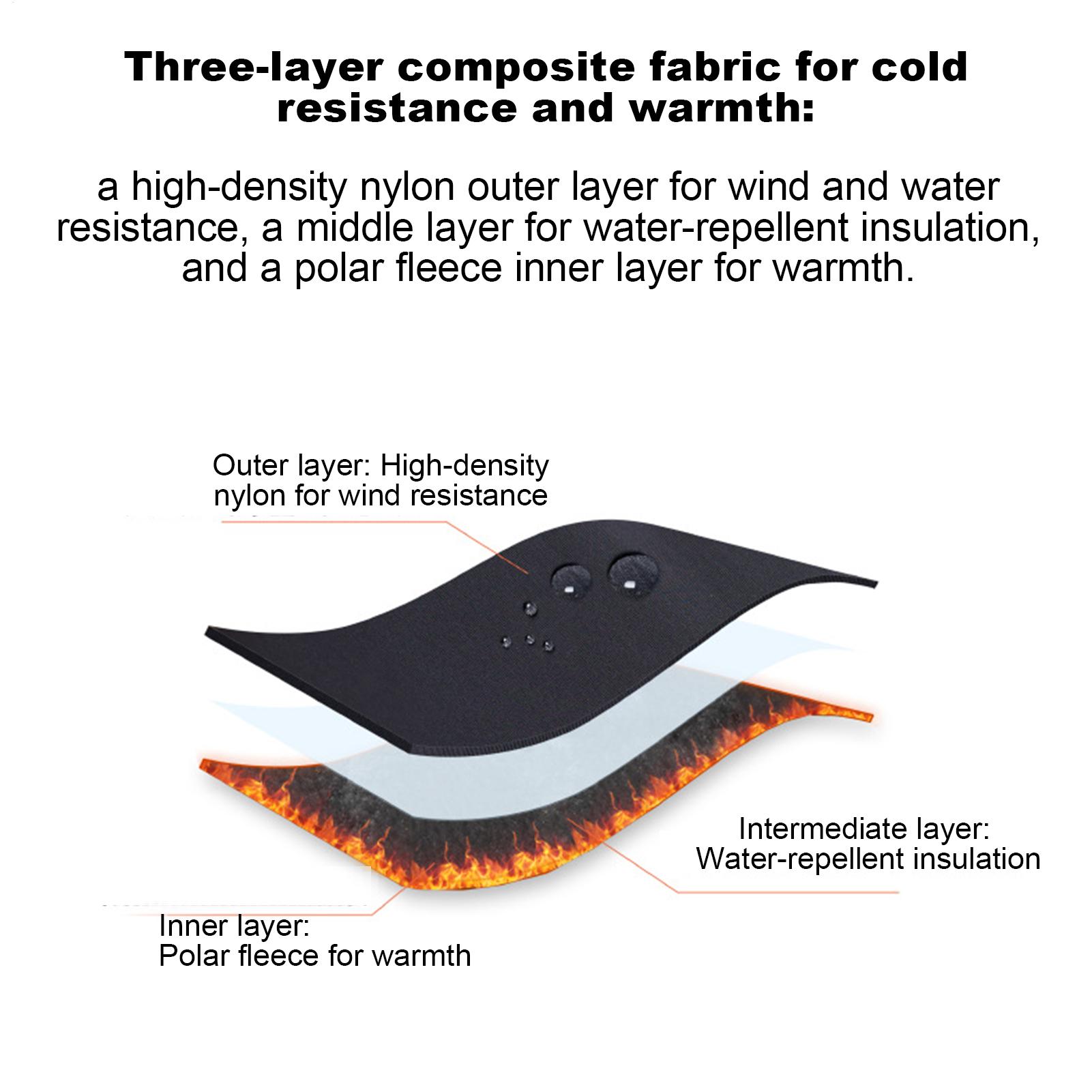 Warm Gloves Windproof Touchscr - Cycling Gear Weather 评论和价格
