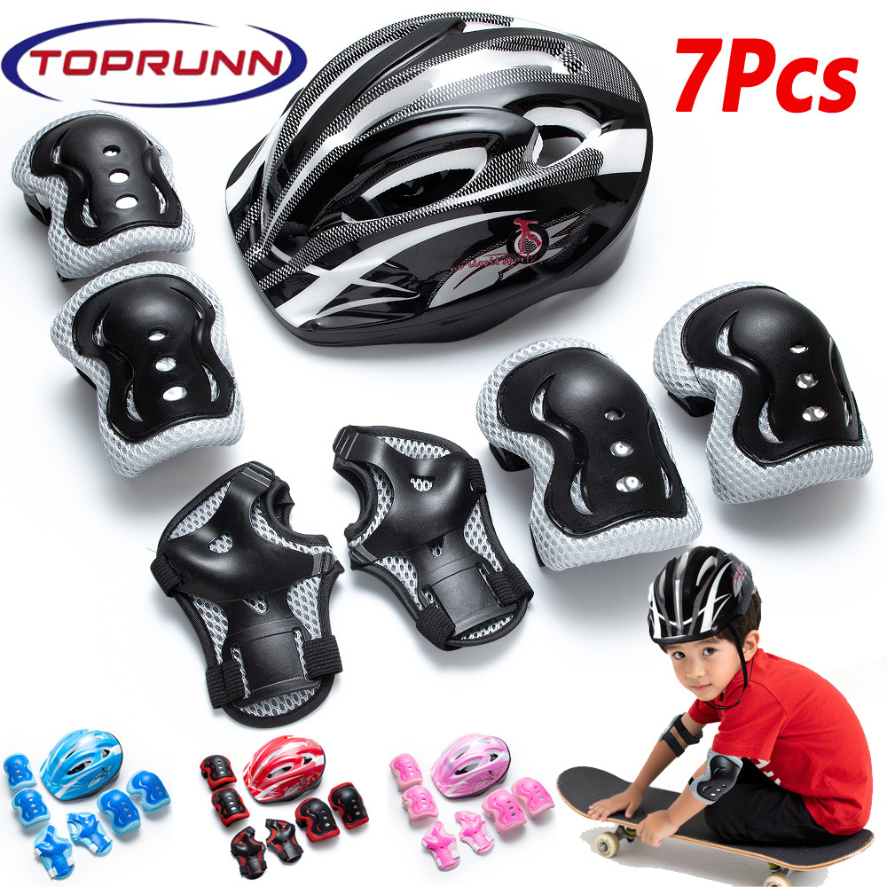 7 in 1 Kids Protective Gear Se - Cycling Protective Gear Kids 评论和价格