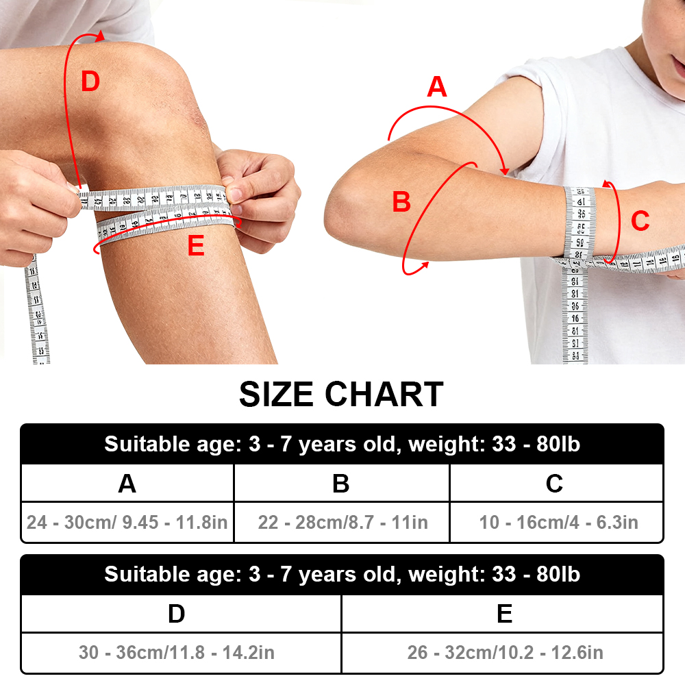 7 in 1 Kids Protective Gear Se - Cycling Protective Gear Kids 评论和价格
