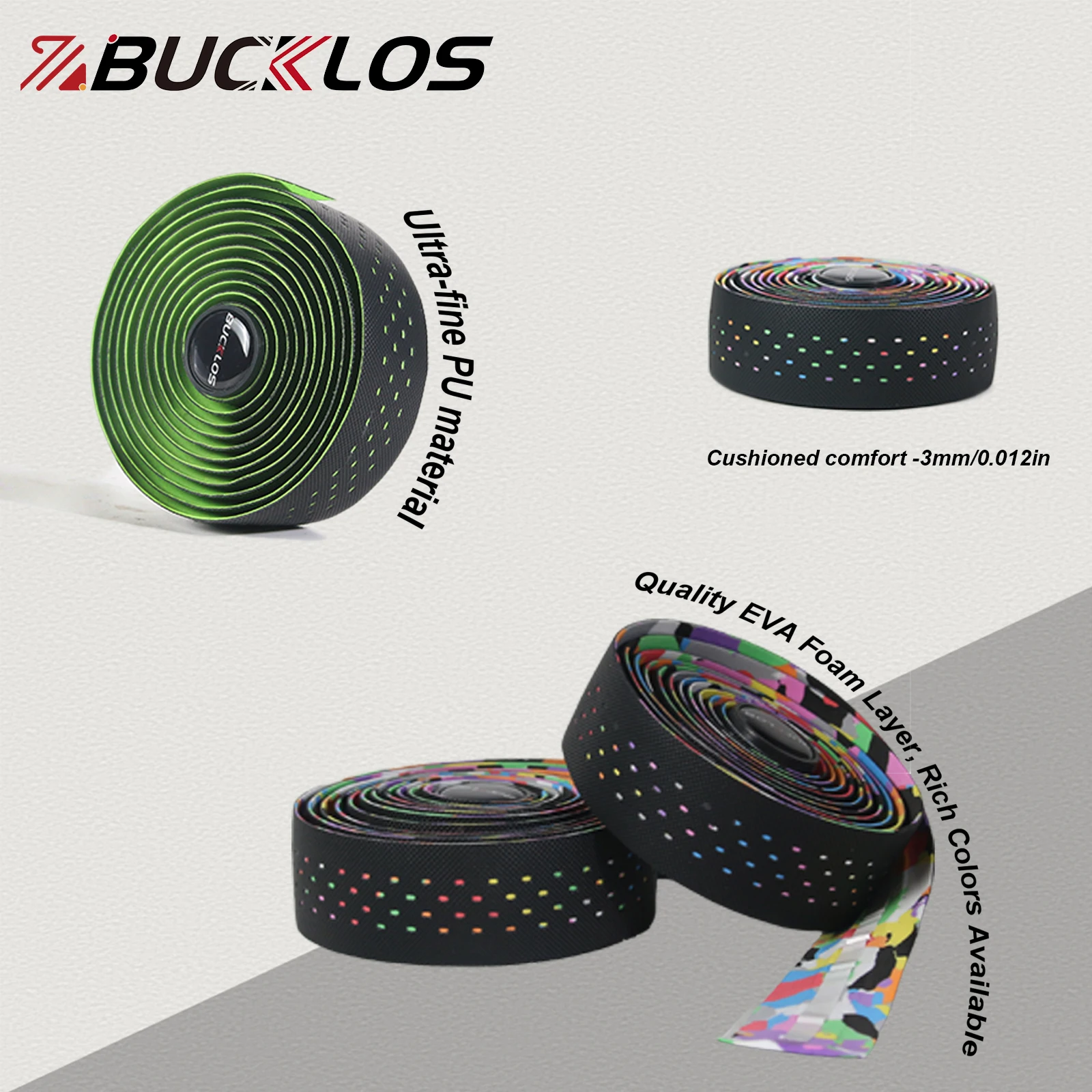 BUCKLOS Professional Gravel Bi - Bike Handlebar Tape 评论和价格