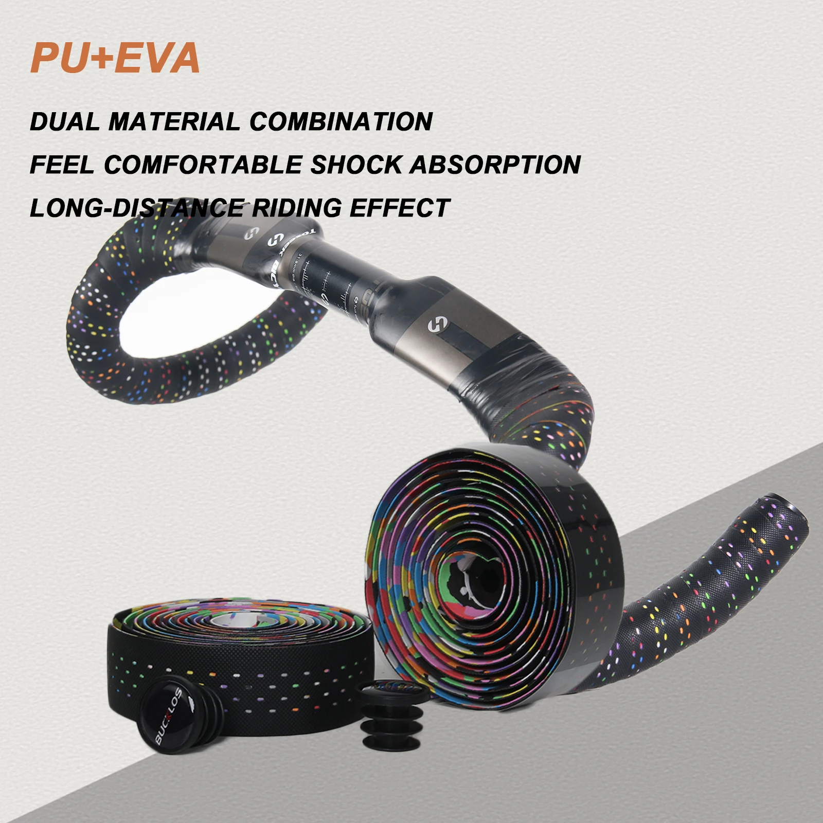 BUCKLOS Professional Gravel Bi - Bike Handlebar Tape 评论和价格