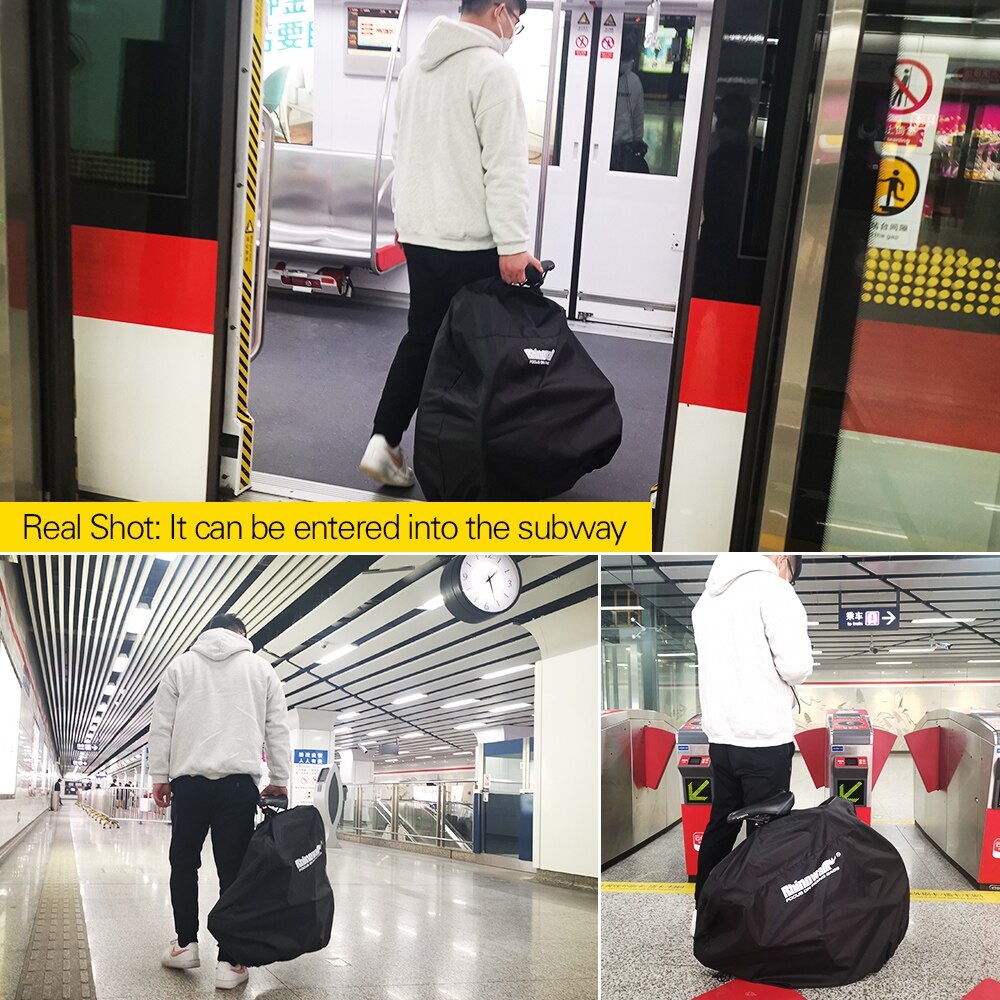 Rhinowalk Folding Bike Storage - Cycling Gear Travel Bag 评论和价格