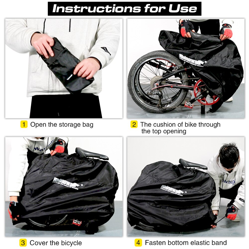 Rhinowalk Folding Bike Storage - Cycling Gear Travel Bag 评论和价格