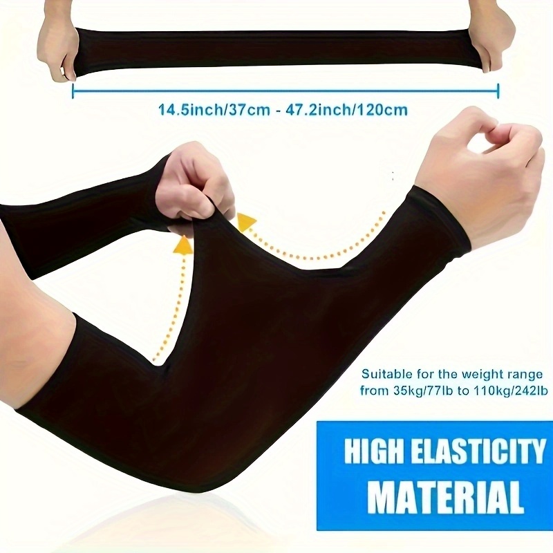 2pcs Ice Silk Arm Sleeves, Bre - Cycling Gear 评论和价格