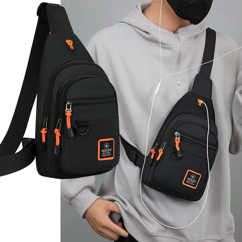 NEW Men's Chest Bag Men's Leis - Cycling Gear Travel Bag 评论和价格