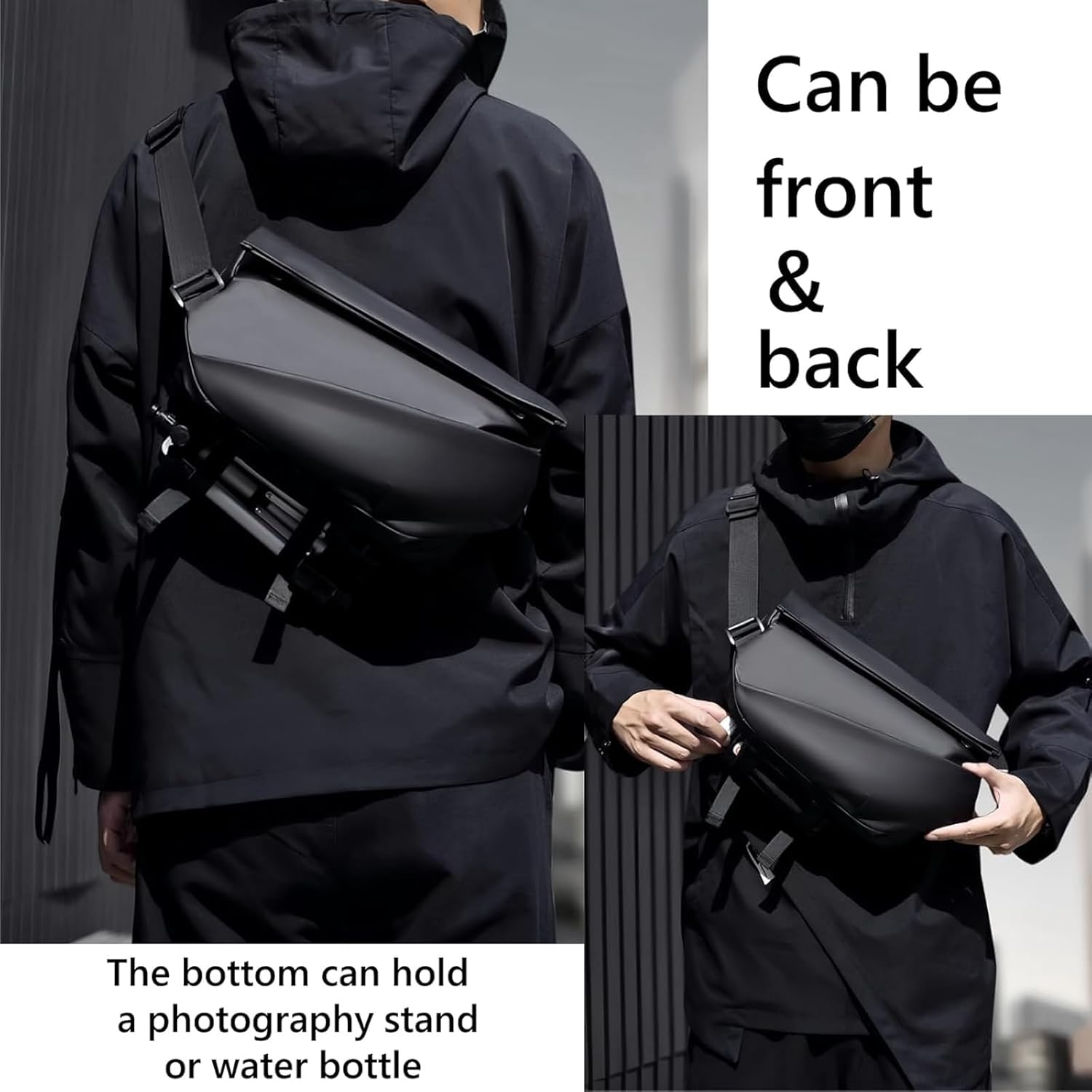 Large Anti-Theft Crossbody Bag - Cycling Backpack 评论和价格