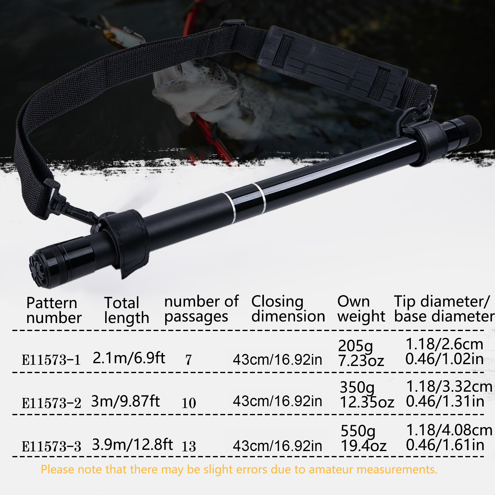 Goture Fishing Net Pole 2.1M 3 - Cycling Landing Gear 评论和价格