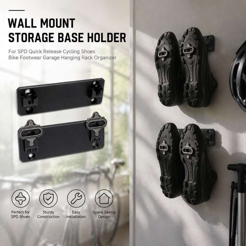 Wall Mount Storage Base Holder - Cycling Gear Wall Storage 评论和价格