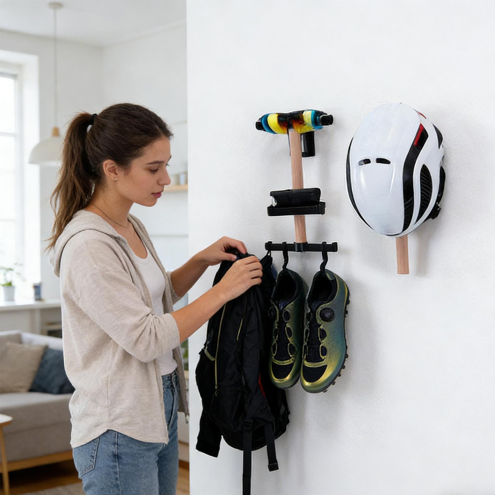 Cycling Gear Storage Wall Moun - Cycling Gear Wall Storage 评论和价格