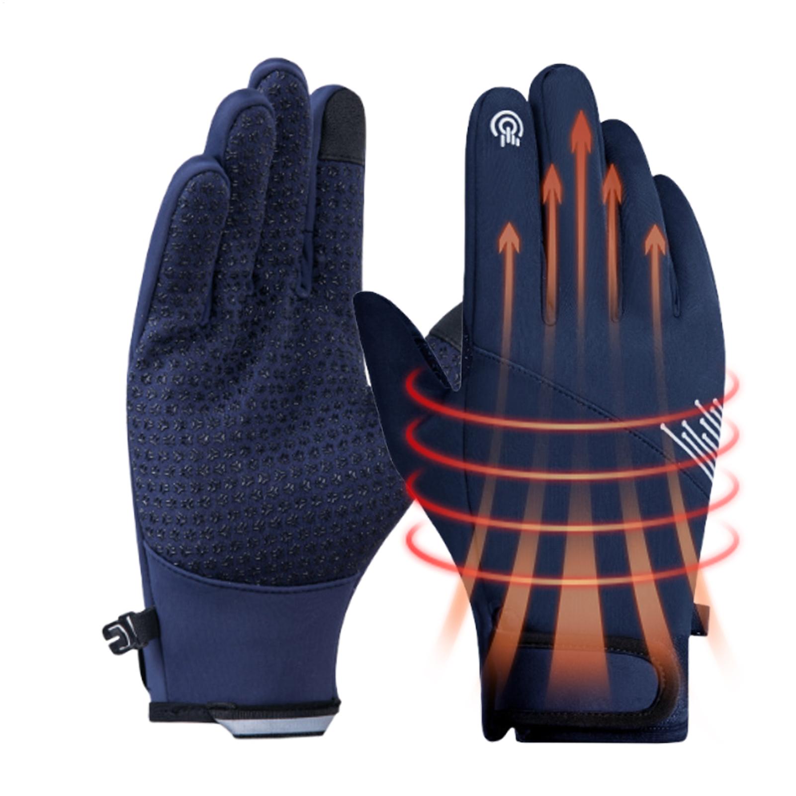 Winter Gloves Windproof Touchs - Cycling Gear Weather 评论和价格