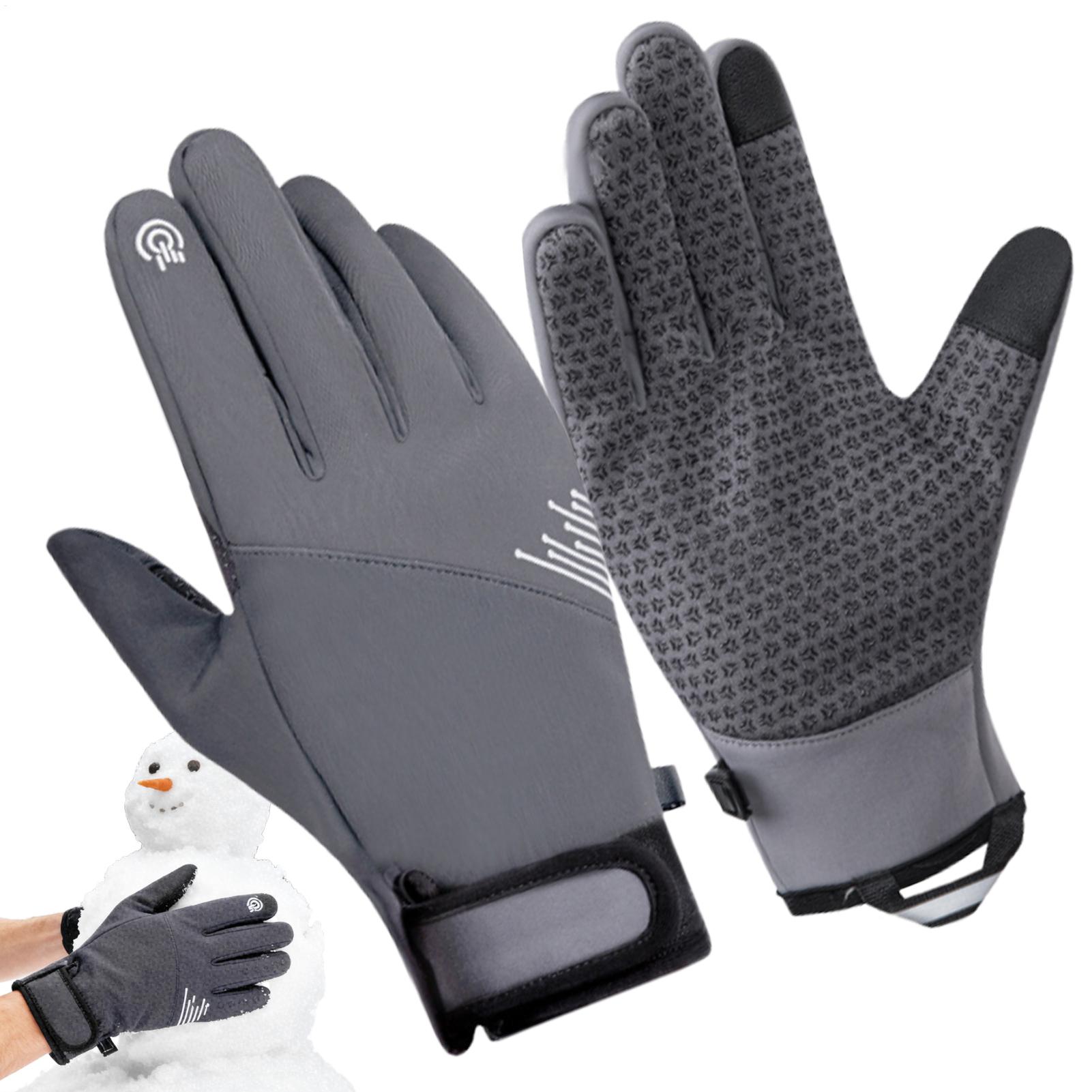 Winter Gloves Windproof Touchs - Cycling Gear Weather 评论和价格