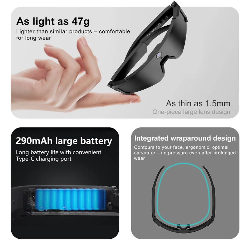 Oneplus Sports Camera Glasses  - Cycling Glasses 评论和价格