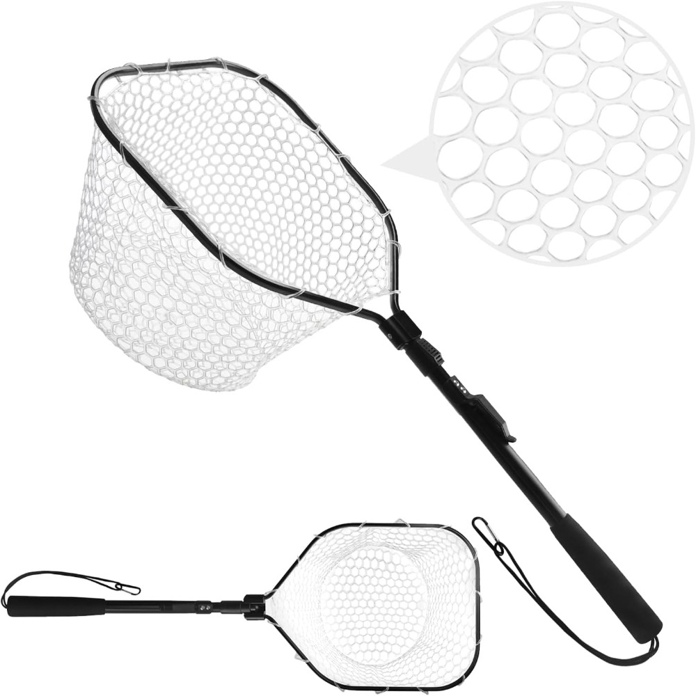 Fly Fishing Landing Net Soft R - Cycling Landing Gear 评论和价格
