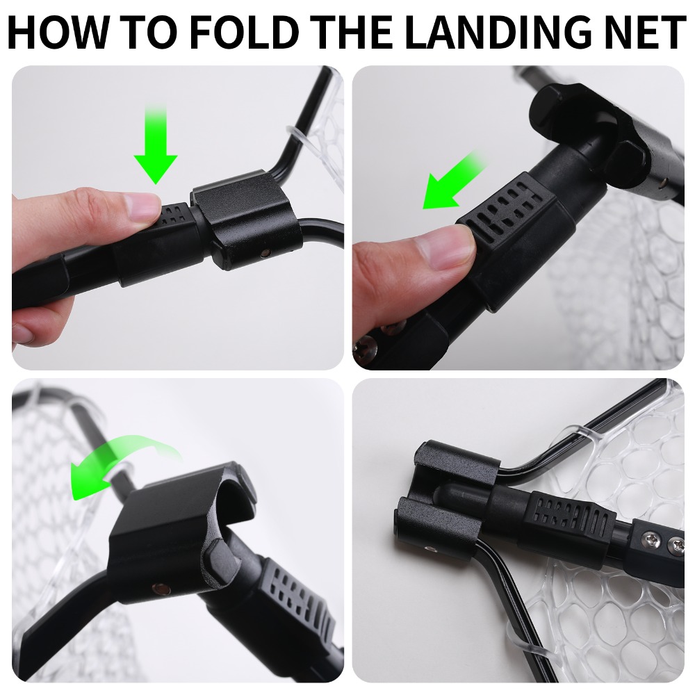 Fly Fishing Landing Net Soft R - Cycling Landing Gear 评论和价格