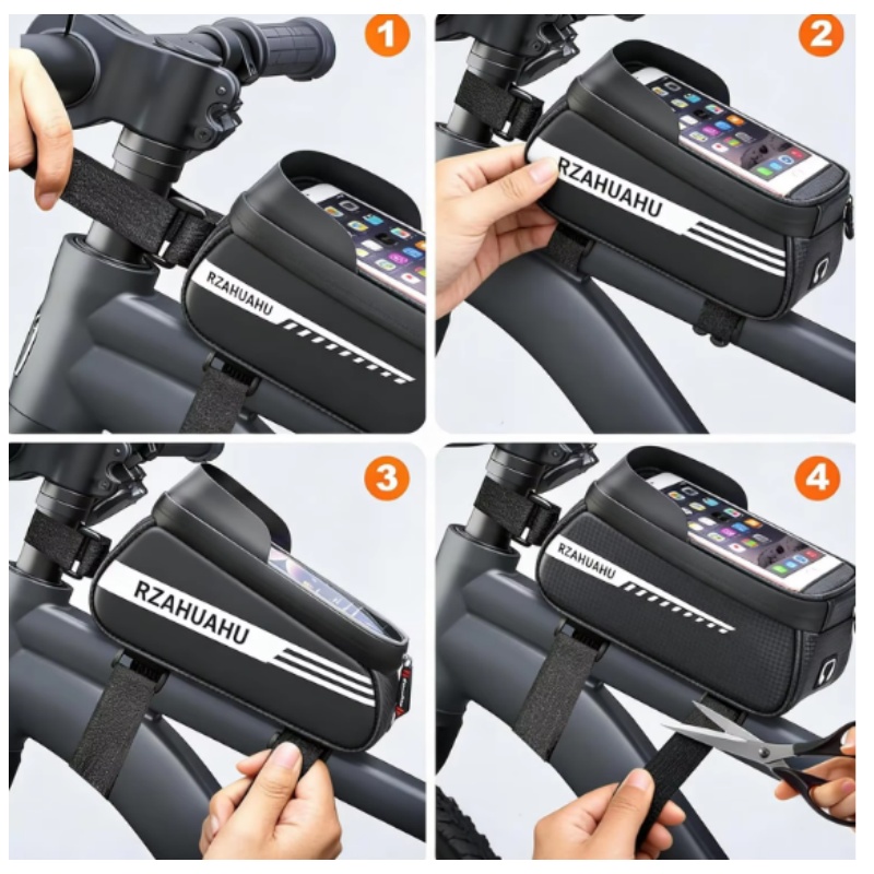 Waterproof Sun Visor Touch Scr - Cycling Gear Travel Bag 评论和价格