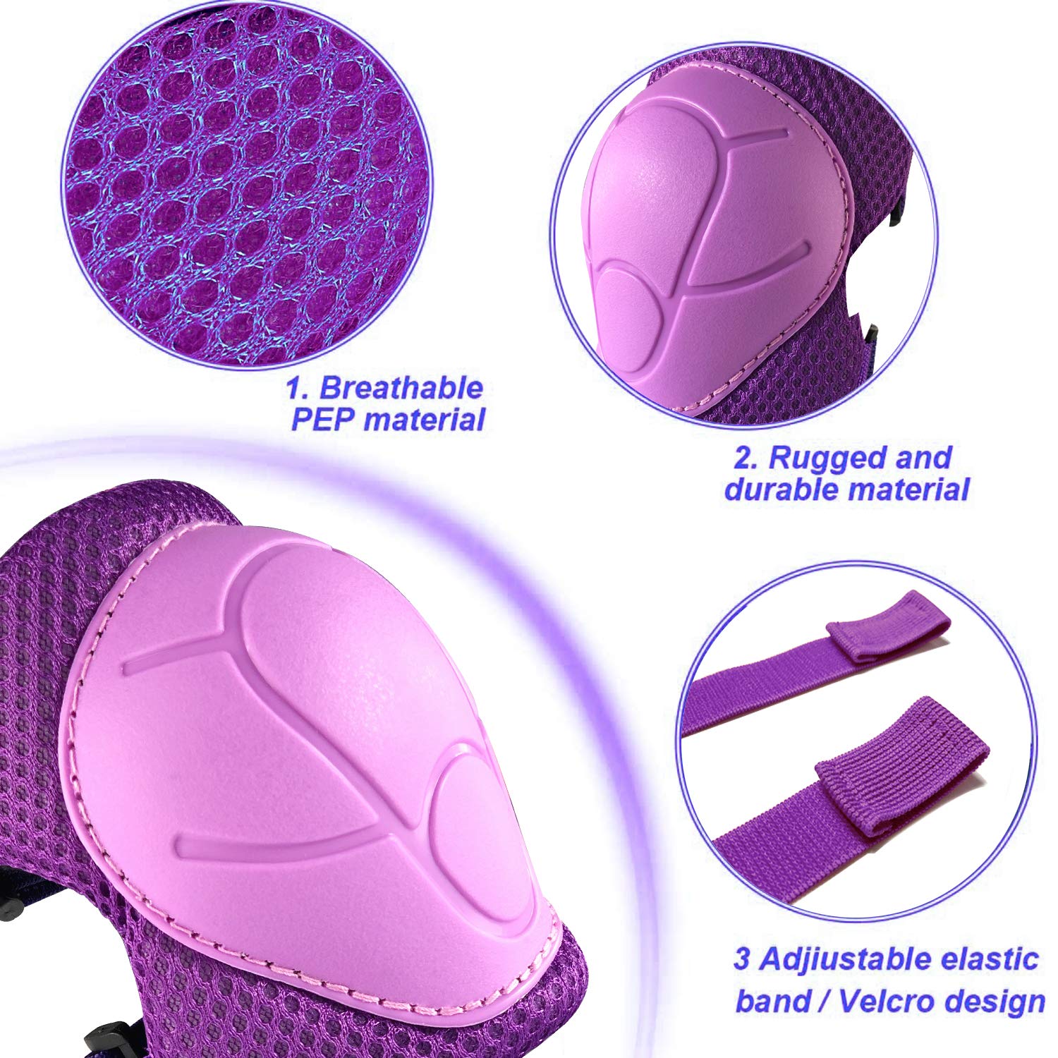 Kids Knee pads and Elbow Pads  - Cycling Gear Girls 评论和价格
