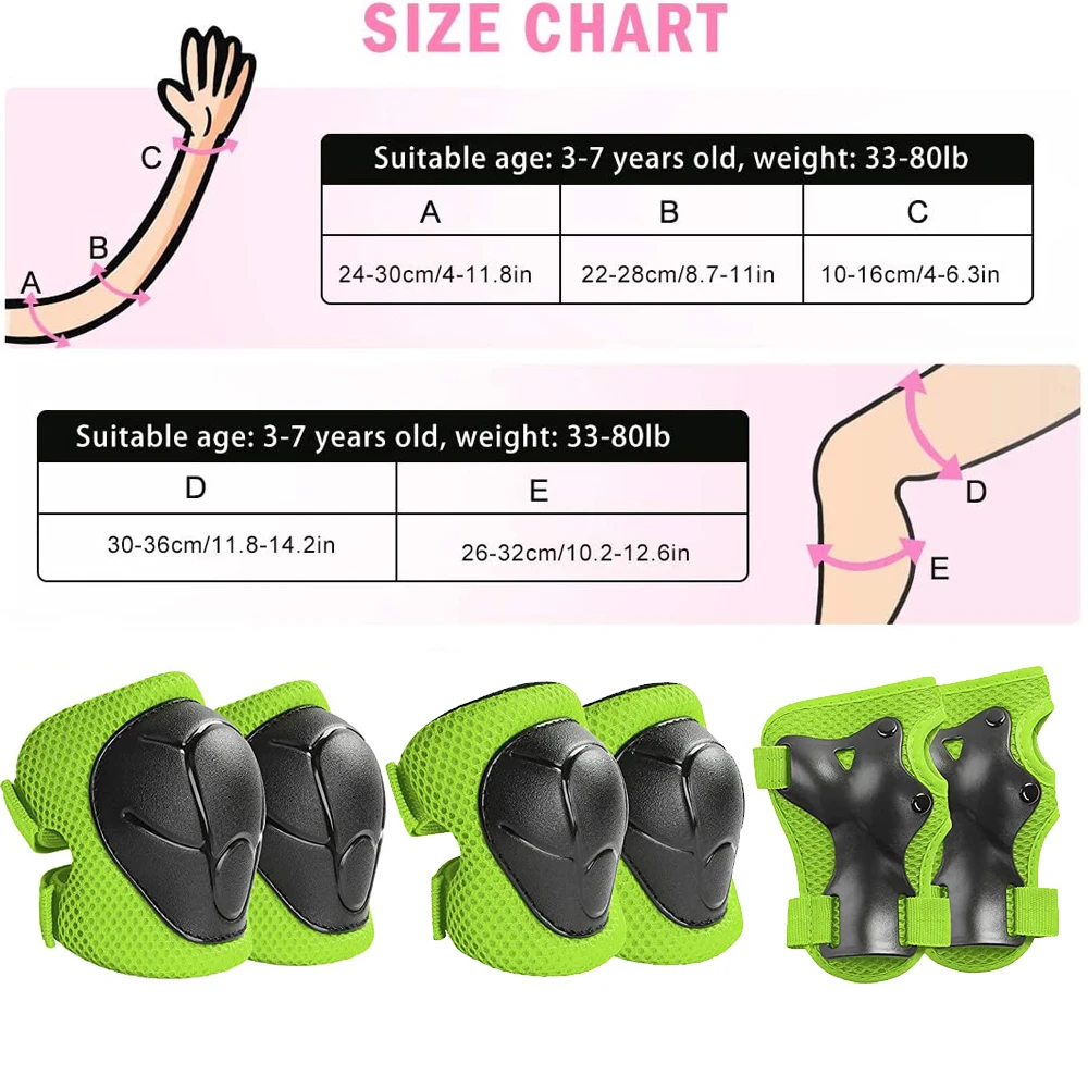 Kids Knee pads and Elbow Pads  - Cycling Gear Girls 评论和价格