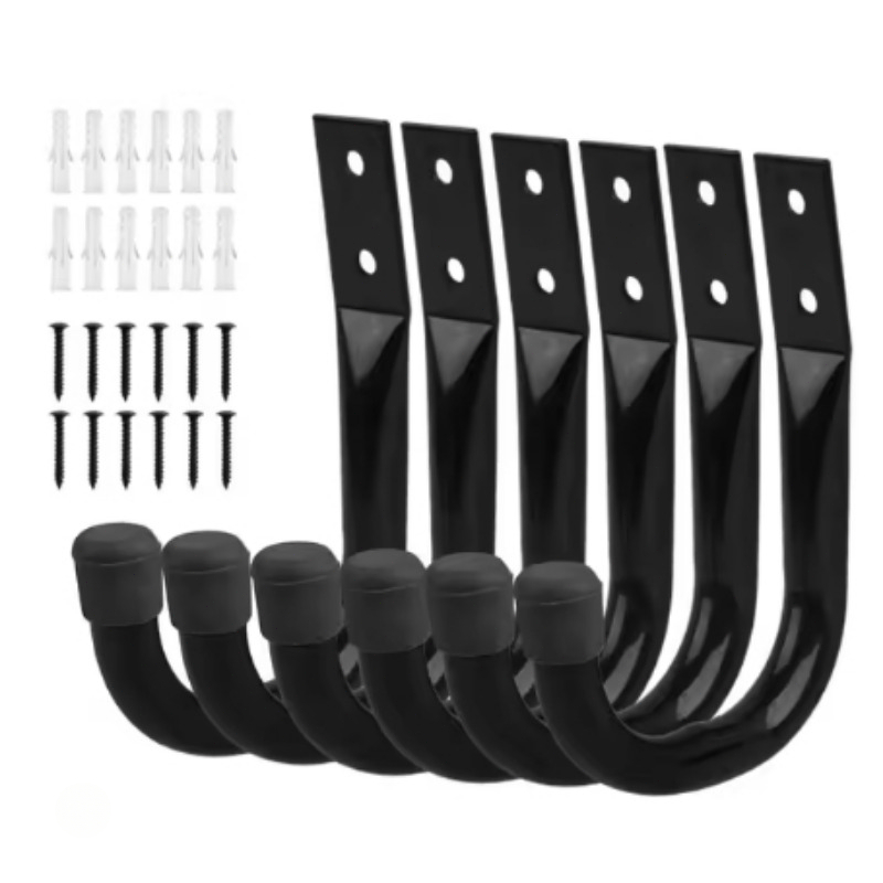 6PCS/Set Bike Wall Mount Hooks - Cycling Gear Wall Storage 评论和价格
