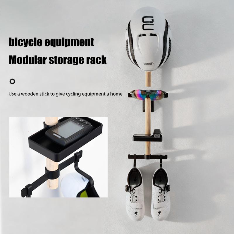 Bicycle Desktop Organizer Disp - Cycling Gear Wall Storage 评论和价格