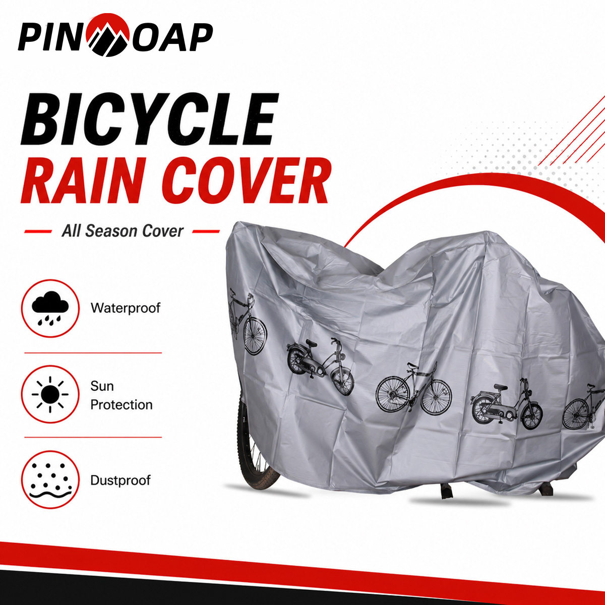 PINMOAP Universal Bicycle Rain - Cycling Gear Travel Bag 评论和价格