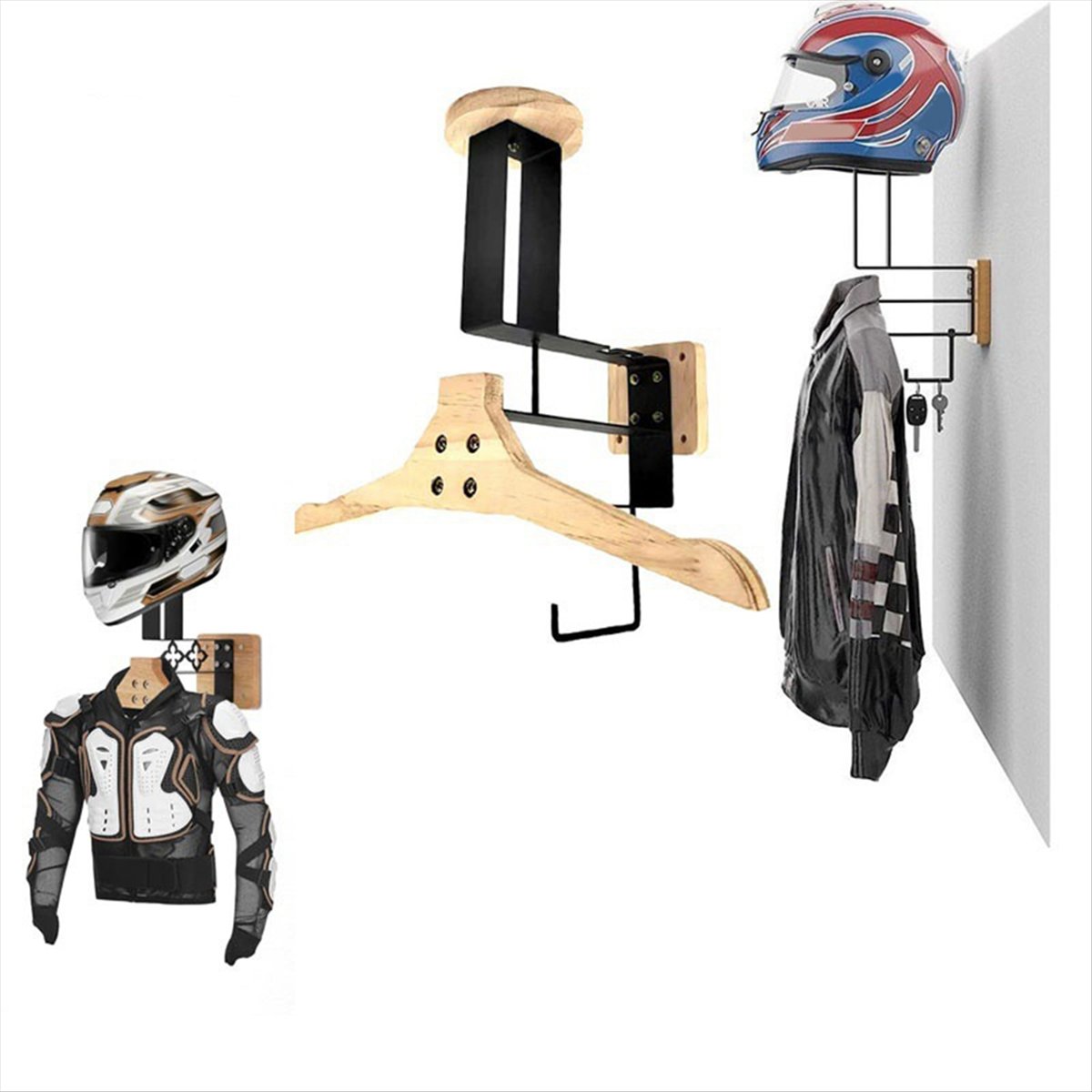 New arrival  Motorcycle Wooden - Cycling Gear Wall Storage 评论和价格