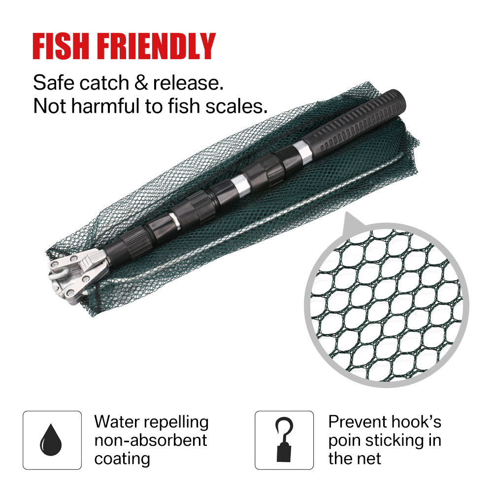Fishing Landing Net Collapsibl - Cycling Landing Gear 评论和价格