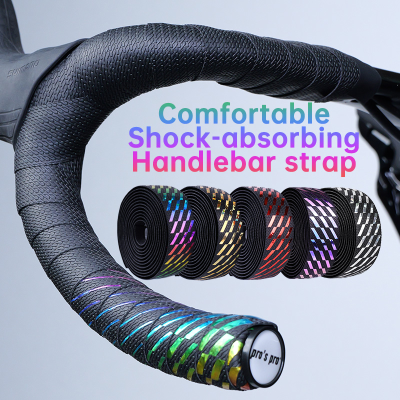 1Pair Road Bike Handlebar PU T - Bike Handlebar Tape 评论和价格