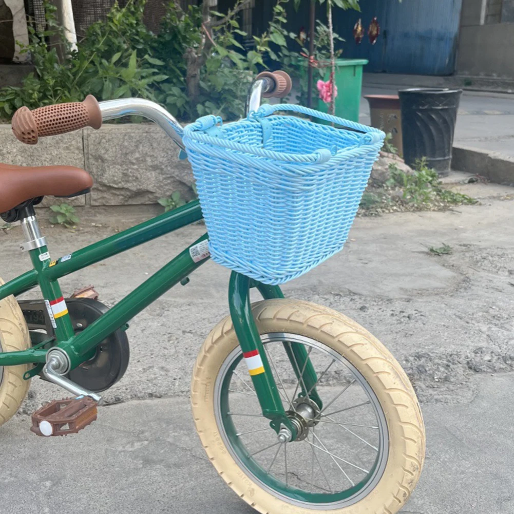 Bicycle Basket Rattan Hand-Wov - Cycling Gear Travel Bag 评论和价格