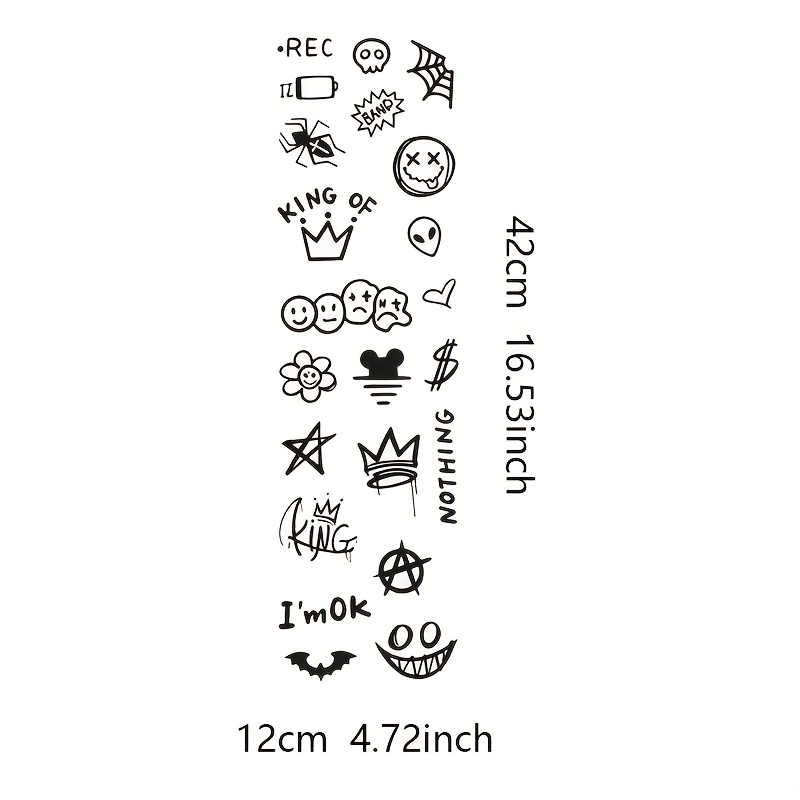 1set Graffiti Animation Simple - Cycling Gear Travel Bag 评论和价格
