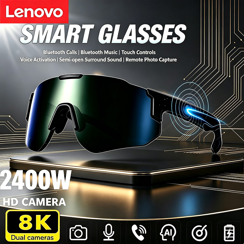 Lenovo 2400W AI Smart Cycling  - Cycling Glasses 评论和价格