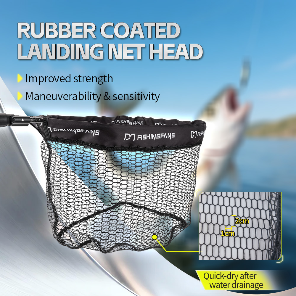 FISHINGFANS Fishing Net Fish F - Cycling Landing Gear 评论和价格