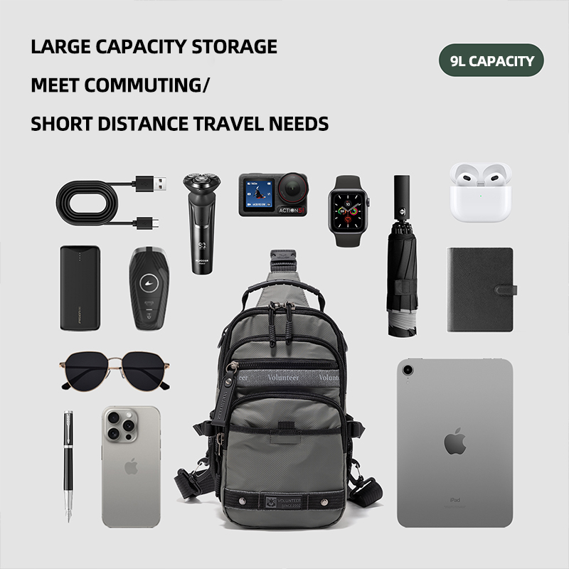 VOLUNTEER 9L Men's Sports Cros - Cycling Backpack 评论和价格