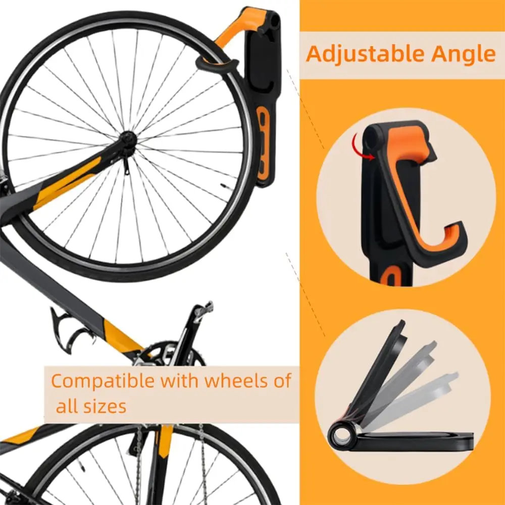 1PC Bicycle Wall Mount Rack Mt - Cycling Gear Wall Storage 评论和价格
