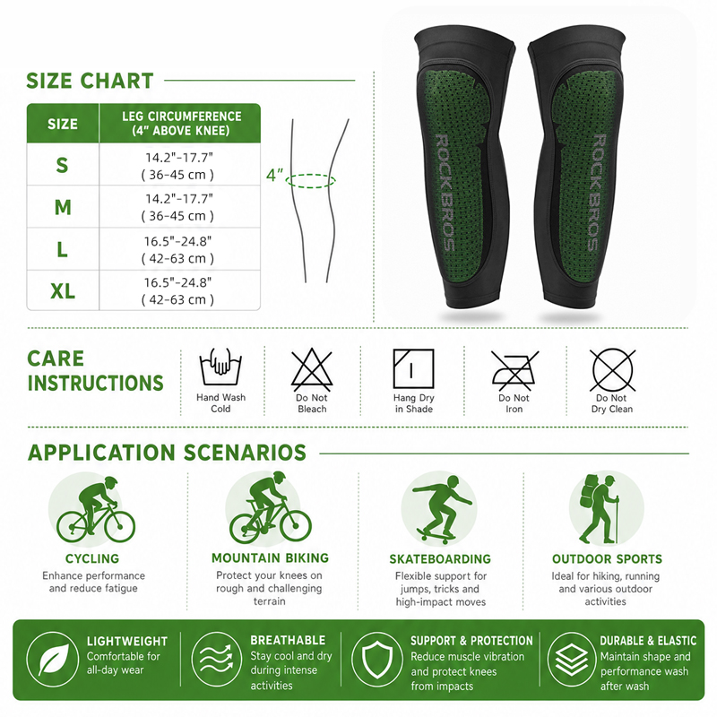 ROCKBROS Cool Sport Legs MTB C - Cycling Gear 评论和价格
