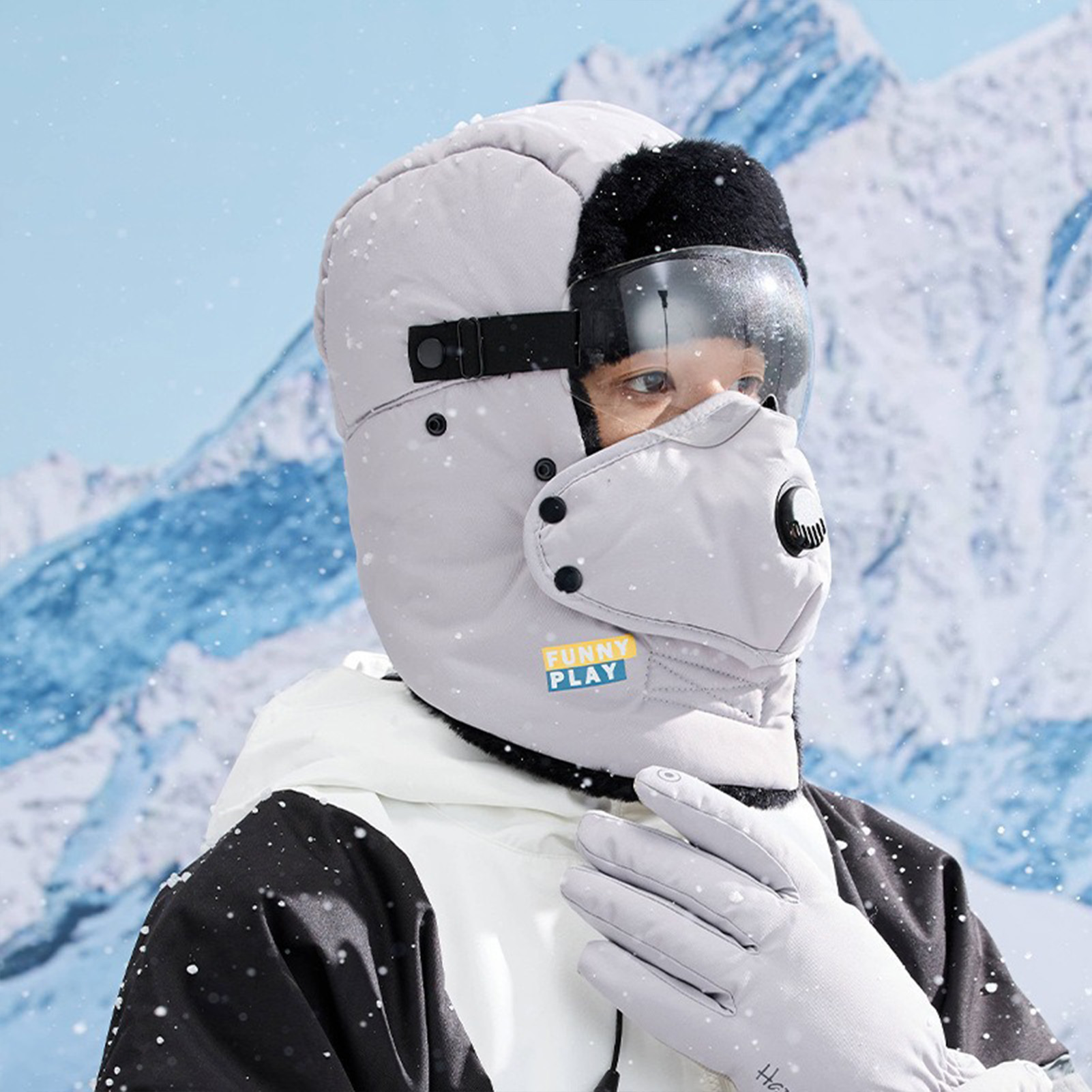 Thermal Winter Hat Fleece Line - Cycling Gear Weather 评论和价格