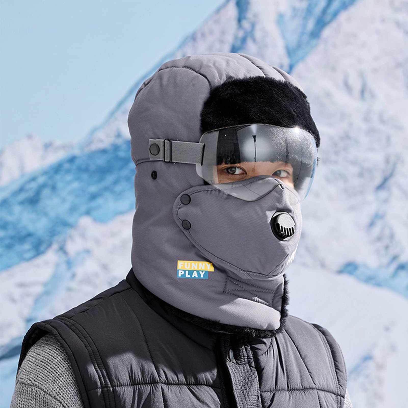 Thermal Winter Hat Fleece Line - Cycling Gear Weather 评论和价格