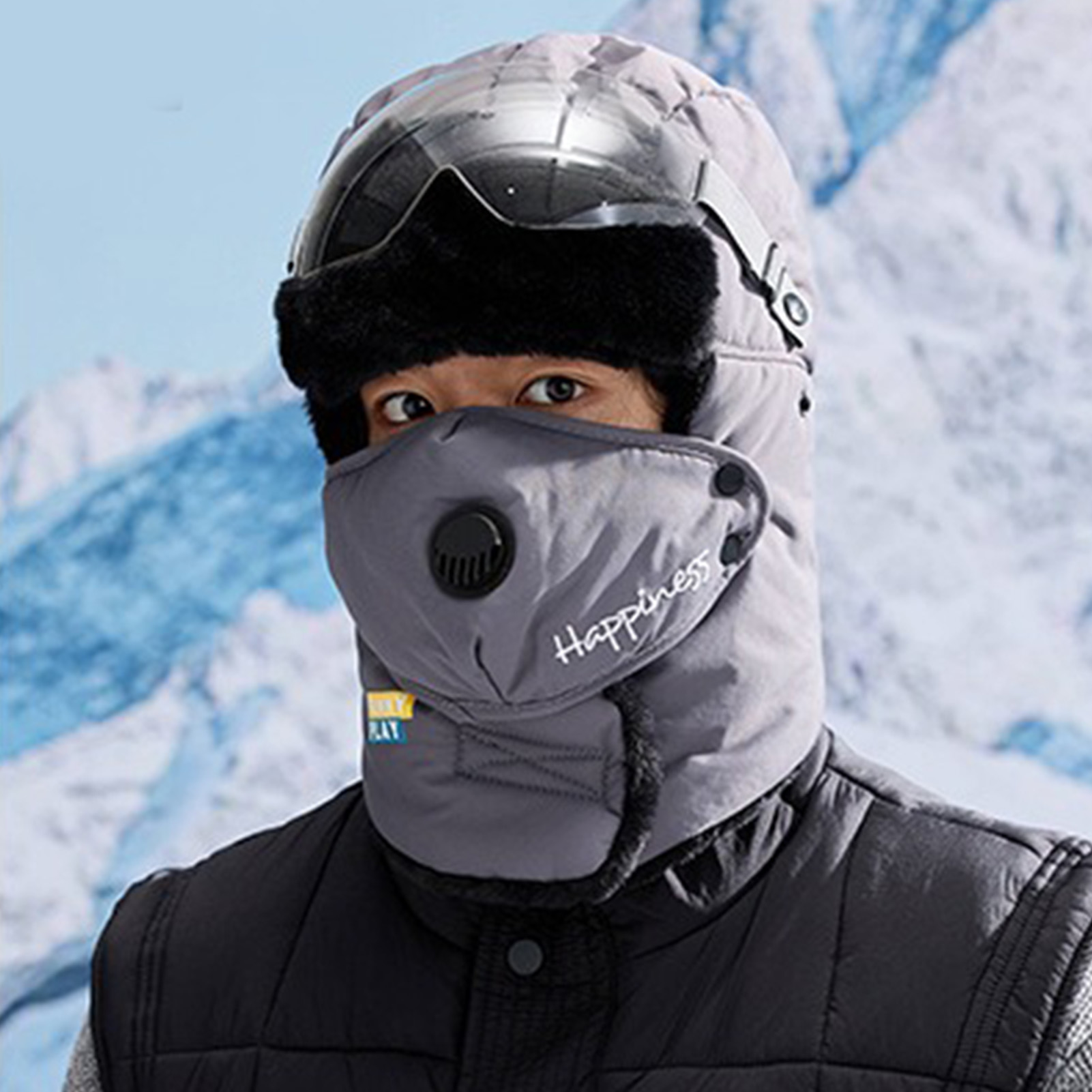 Thermal Winter Hat Fleece Line - Cycling Gear Weather 评论和价格