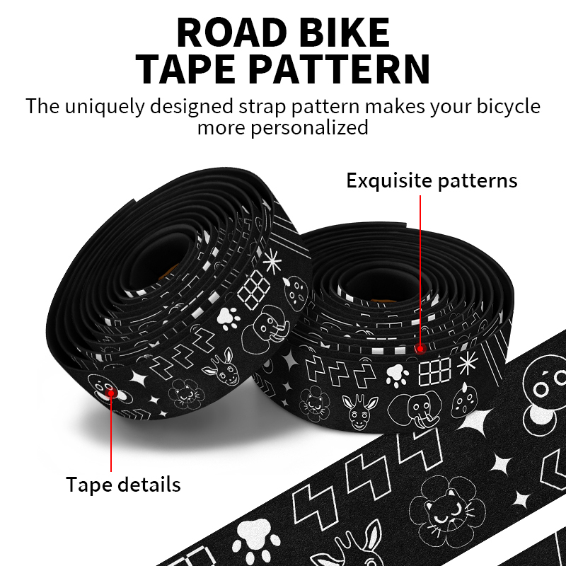 BUCKLOS Road Bike Tapes Anti-s - Bike Handlebar Tape 评论和价格