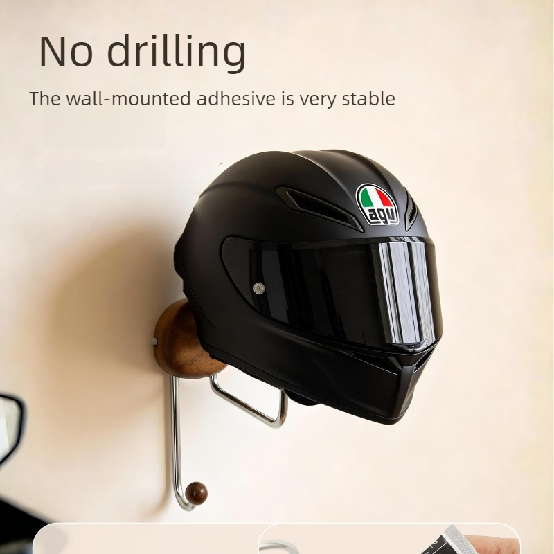 Wall Mount Helmet Storage Rack - Cycling Gear Wall Storage 评论和价格