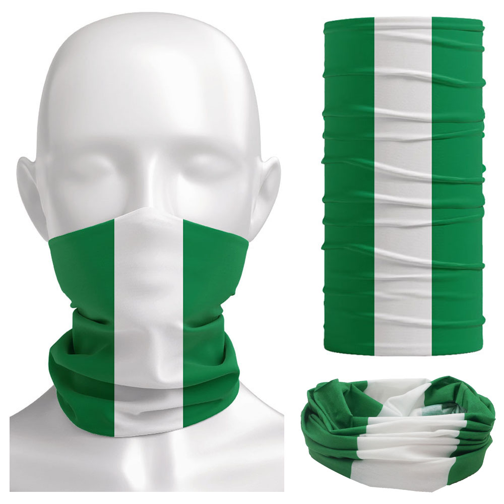 Nigeria Flag Bandanna Women Ne - Cycling Gear 评论和价格