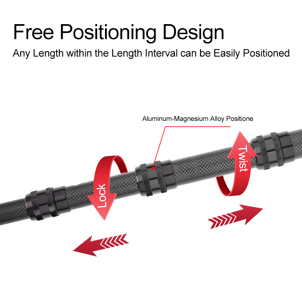 Carbon Fiber Telescoping Fishi - Cycling Landing Gear 评论和价格